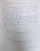 Kendimden hiç ümidim yoktu.